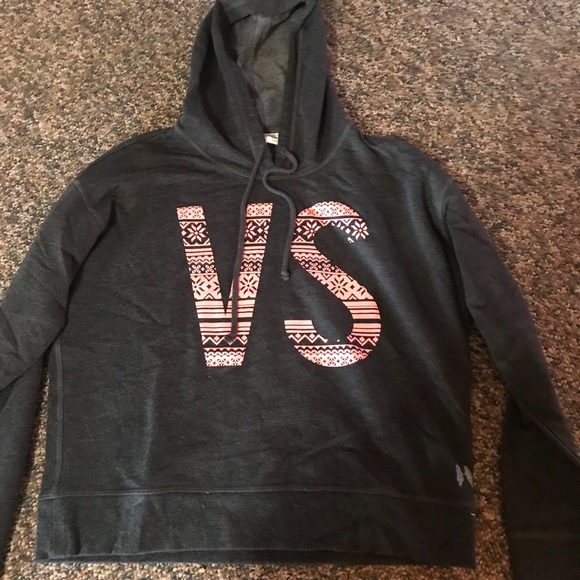 Victoria's Secret Tops - VS Cropped Hoodie